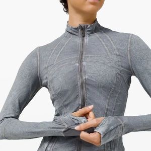Lululemon Set - Jacket and Leggings - Ice Dye Ice Wash Asphalt Grey